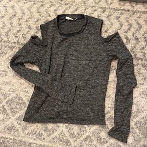 Open shoulder comfy graying sleeve - womens sm